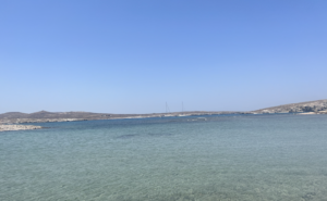 aegean sea from beach